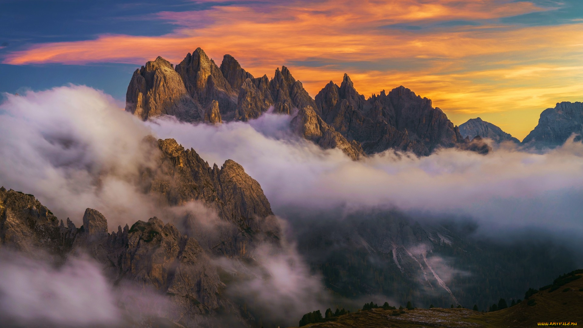 monte cristallo, dolomites, italy, , , monte, cristallo